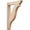 Ekena Millwork 5 1/2-in W x 24-in D x 36-in H Funston Trad Rough Cedar Woodgrain TimberThane Outlooker, Primed Tan OUTUR055X24X36FST04RCPR - alternate 1